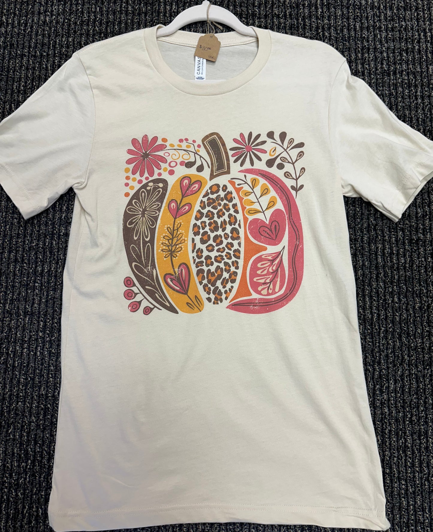 Fall Pumpkin Tee Shirt