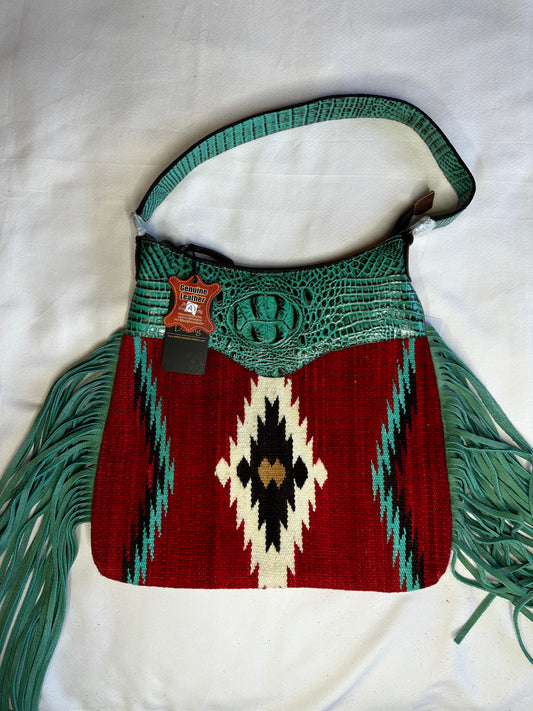 American Darling Genuine Leather Handbag