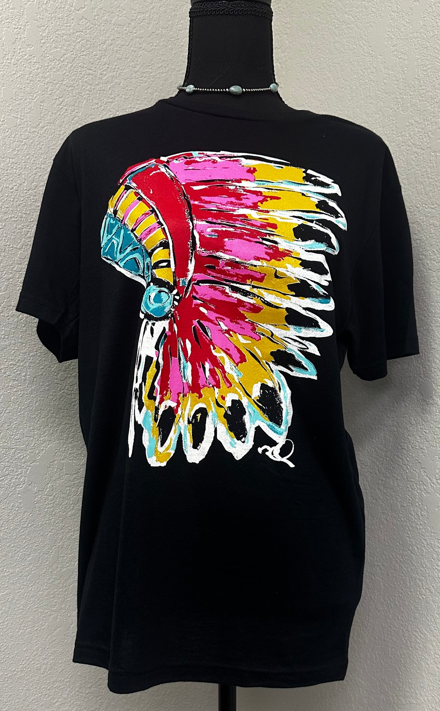 Native Headdress Tee - SB