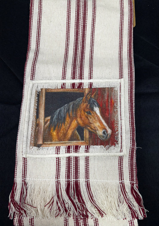 Kitchen Towel with Horse