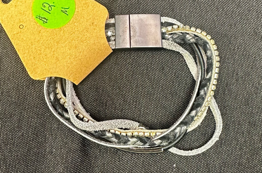 Leather Stand Bracelet