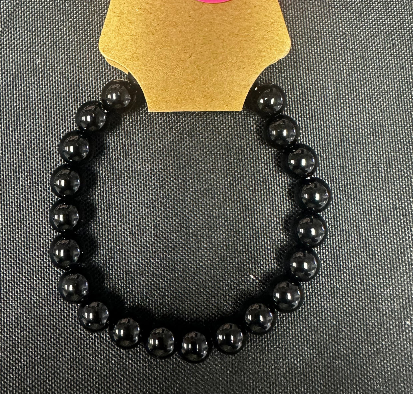Black Beaded Bracelet - SB