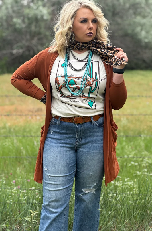 Longhorn Tee by Texas True Threads